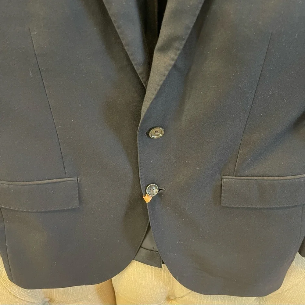 J.Crew Ludlow Jacket Mens 42R Dark Navy Loro Piana Italian Wool Blazer